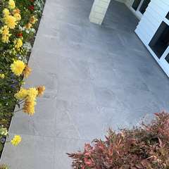 Outdoor patio and garden